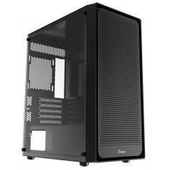 Корпус Ocypus Gamma C50 Tempered Glass без БЖ (GAMMA-C50-BKG000XX-GL) Black