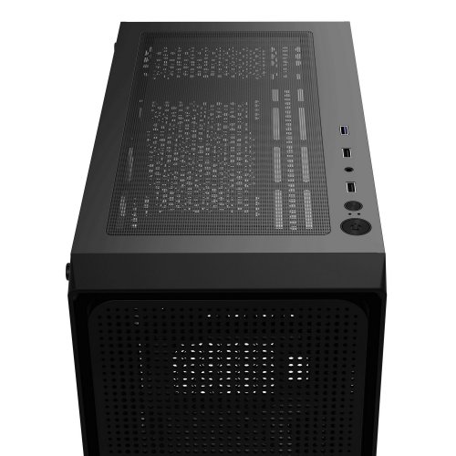 Корпус Ocypus Gamma C50 Tempered Glass без БЖ (GAMMA-C50-BKG000XX-GL) Black купити в Україні: Київ, Львів, Хмельницький, Тернопіль | Перевірка сумісності, низька ціна, відгуки, характеристики від TELEMART фото