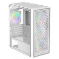 Корпус Ocypus Gamma C50 ARGB Tempered Glass без БЖ (GAMMA-C50-WHG400XX-GL) White