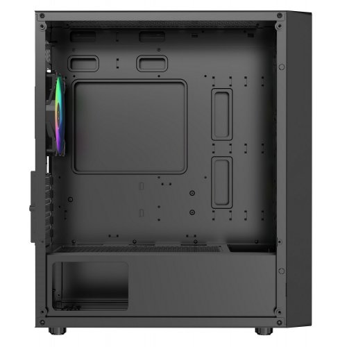 Корпус Ocypus Gamma C50 ARGB Tempered Glass без БП (GAMMA-C50-BKG400XX-GL) Black купить в Украине: Киев, Днепр, Харьков, Одесса  | Проверка совместимости, низкая цена, отзывы, характеристики от TELEMART фото