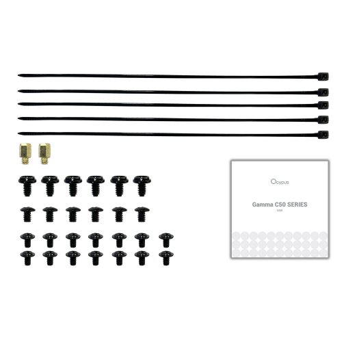 Корпус Ocypus Gamma C50 ARGB Tempered Glass без БП (GAMMA-C50-BKG400XX-GL) Black купить в Украине: Киев, Днепр, Харьков, Одесса  | Проверка совместимости, низкая цена, отзывы, характеристики от TELEMART фото