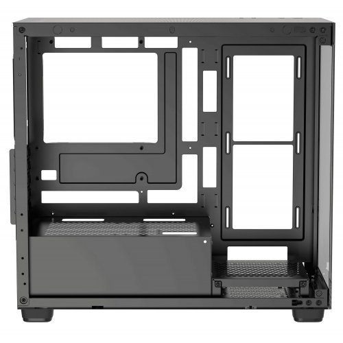 Корпус Ocypus Gamma C52 Tempered Glass без БП (GAMMA-C52-BKD000XX-GL) Black купить в Украине: Киев, Днепр, Харьков, Одесса  | Проверка совместимости, низкая цена, отзывы, характеристики от TELEMART фото