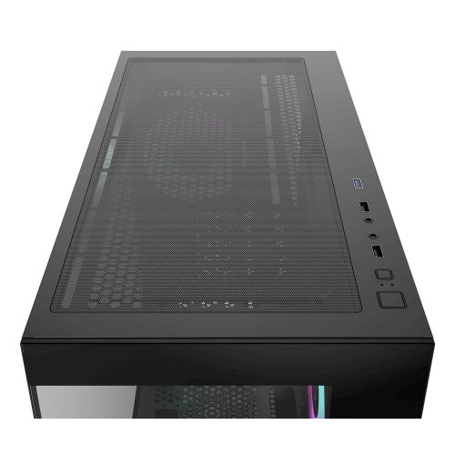 Корпус Ocypus Gamma C52 ARGB Tempered Glass без БЖ (GAMMA-C52-BKD300XX-GL) Black купити в Україні: Київ, Львів, Хмельницький, Тернопіль | Перевірка сумісності, низька ціна, відгуки, характеристики від TELEMART фото