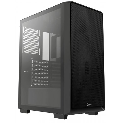 Корпус Ocypus Gamma C60 Tempered Glass без БЖ (GAMMA-C60-BKG000XX-GL) Black купити в Україні: Київ, Львів, Хмельницький, Тернопіль | Перевірка сумісності, низька ціна, відгуки, характеристики від TELEMART фото