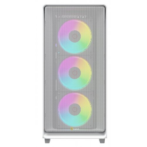 Корпус Ocypus Gamma C60 ARGB Tempered Glass без БЖ (GAMMA-C60-WHG400XX-GL) White купити в Україні: Київ, Львів, Хмельницький, Тернопіль | Перевірка сумісності, низька ціна, відгуки, характеристики від TELEMART фото