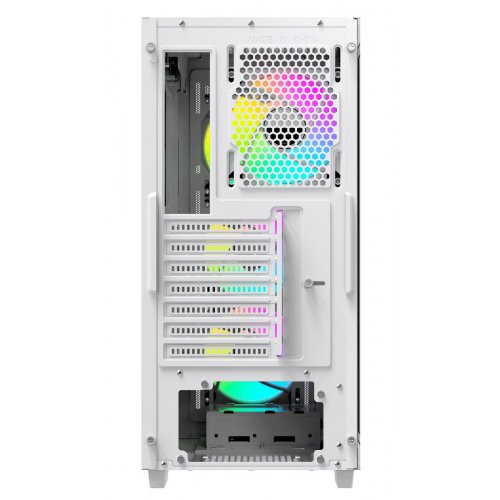 Корпус Ocypus Gamma C60 ARGB Tempered Glass без БЖ (GAMMA-C60-WHG400XX-GL) White купити в Україні: Київ, Львів, Хмельницький, Тернопіль | Перевірка сумісності, низька ціна, відгуки, характеристики від TELEMART фото