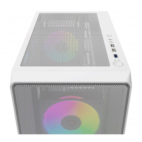 Корпус Ocypus Gamma C60 ARGB Tempered Glass без БЖ (GAMMA-C60-WHG400XX-GL) White купити в Україні: Київ, Львів, Хмельницький, Тернопіль | Перевірка сумісності, низька ціна, відгуки, характеристики від TELEMART фото