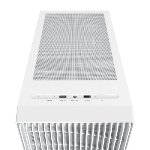 Корпус Ocypus Gamma C70 Tempered Glass без БЖ (GAMMA-C70-WHG000XX-GL) White купити в Україні: Київ, Львів, Хмельницький, Тернопіль | Перевірка сумісності, низька ціна, відгуки, характеристики від TELEMART фото