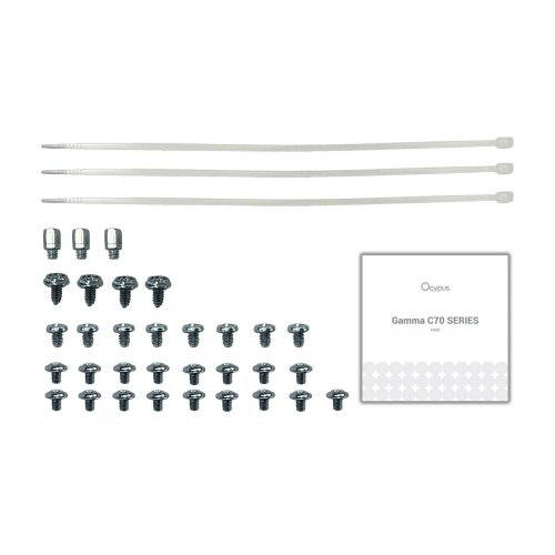 Корпус Ocypus Gamma C70 Tempered Glass без БЖ (GAMMA-C70-WHG000XX-GL) White купити в Україні: Київ, Львів, Хмельницький, Тернопіль | Перевірка сумісності, низька ціна, відгуки, характеристики від TELEMART фото