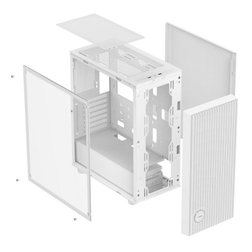 Корпус Ocypus Gamma C70 Tempered Glass без БЖ (GAMMA-C70-WHG000XX-GL) White купити в Україні: Київ, Львів, Хмельницький, Тернопіль | Перевірка сумісності, низька ціна, відгуки, характеристики від TELEMART фото