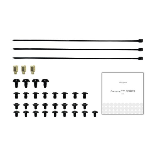 Корпус Ocypus Gamma C70 Tempered Glass без БП (GAMMA-C70-BKG000XX-GL) Black купить в Украине: Киев, Днепр, Харьков, Одесса  | Проверка совместимости, низкая цена, отзывы, характеристики от TELEMART фото