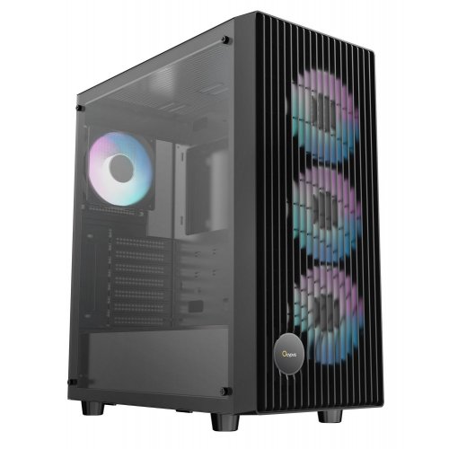 Корпус Ocypus Gamma C70 ARGB Tempered Glass без БЖ (GAMMA-C70-BKG400XX-GL) Black купити в Україні: Київ, Львів, Хмельницький, Тернопіль | Перевірка сумісності, низька ціна, відгуки, характеристики від TELEMART фото