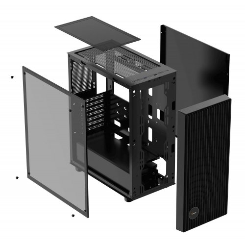 Корпус Ocypus Gamma C70 ARGB Tempered Glass без БЖ (GAMMA-C70-BKG400XX-GL) Black купити в Україні: Київ, Львів, Хмельницький, Тернопіль | Перевірка сумісності, низька ціна, відгуки, характеристики від TELEMART фото