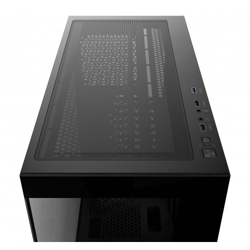 Корпус Ocypus Gamma C72 Tempered Glass без БП (GAMMA-C72-BKD000XX-GL) Black купить в Украине: Киев, Днепр, Харьков, Одесса  | Проверка совместимости, низкая цена, отзывы, характеристики от TELEMART фото