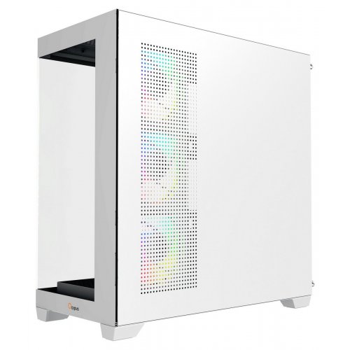 Корпус Ocypus Gamma C72 ARGB Tempered Glass без БЖ (GAMMA-C72-WHD400XX-GL) White купити в Україні: Київ, Львів, Хмельницький, Тернопіль | Перевірка сумісності, низька ціна, відгуки, характеристики від TELEMART фото