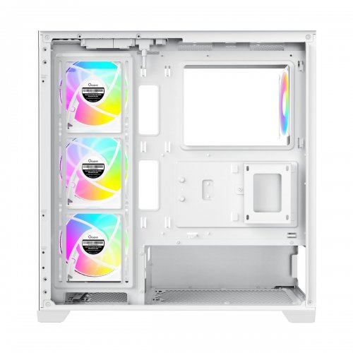 Корпус Ocypus Gamma C72 ARGB Tempered Glass без БЖ (GAMMA-C72-WHD400XX-GL) White купити в Україні: Київ, Львів, Хмельницький, Тернопіль | Перевірка сумісності, низька ціна, відгуки, характеристики від TELEMART фото