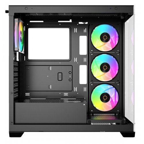 Корпус Ocypus Gamma C72 ARGB Tempered Glass без БЖ (GAMMA-C72-BKD400XX-GL) Black купити в Україні: Київ, Львів, Хмельницький, Тернопіль | Перевірка сумісності, низька ціна, відгуки, характеристики від TELEMART фото