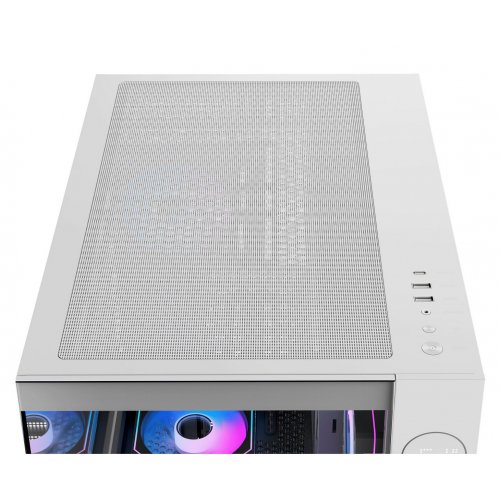 Корпус Ocypus Iota C70 ARGB Tempered Glass без БЖ (IOTA-C70-WHD600XX-GL) White купити в Україні: Київ, Львів, Хмельницький, Тернопіль | Перевірка сумісності, низька ціна, відгуки, характеристики від TELEMART фото