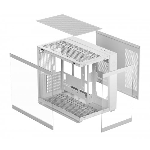 Корпус Ocypus Iota C70 ARGB Tempered Glass без БЖ (IOTA-C70-WHD600XX-GL) White купити в Україні: Київ, Львів, Хмельницький, Тернопіль | Перевірка сумісності, низька ціна, відгуки, характеристики від TELEMART фото