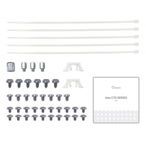 Корпус Ocypus Iota C70 ARGB Tempered Glass без БЖ (IOTA-C70-WHD600XX-GL) White купити в Україні: Київ, Львів, Хмельницький, Тернопіль | Перевірка сумісності, низька ціна, відгуки, характеристики від TELEMART фото