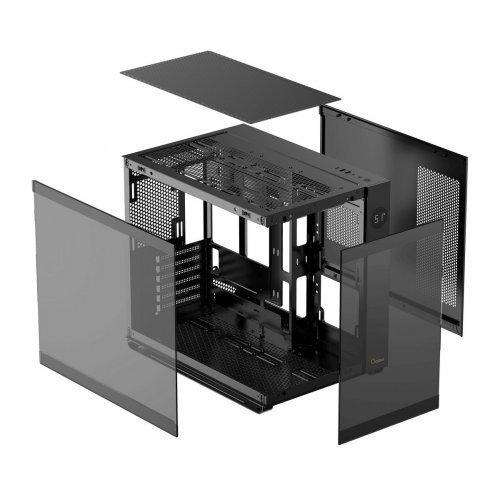 Корпус Ocypus Iota C70 ARGB Tempered Glass без БЖ (IOTA-C70-BKD600XX-GL) Black купити в Україні: Київ, Львів, Хмельницький, Тернопіль | Перевірка сумісності, низька ціна, відгуки, характеристики від TELEMART фото
