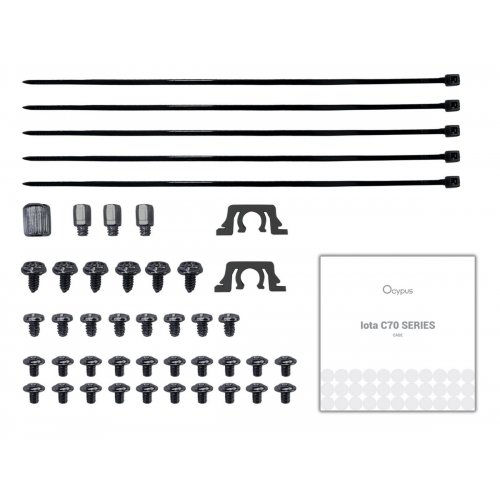 Корпус Ocypus Iota C70 ARGB Tempered Glass без БЖ (IOTA-C70-BKD600XX-GL) Black купити в Україні: Київ, Львів, Хмельницький, Тернопіль | Перевірка сумісності, низька ціна, відгуки, характеристики від TELEMART фото