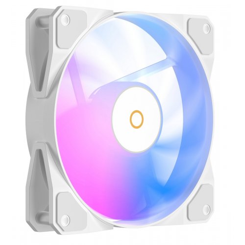 Кулер для корпуса Ocypus Beta F12 ARGB Reverse Blade (BETA-F12-WH1AM01X-GL) White купить в Украине: Киев, Днепр, Харьков, Одесса  | Проверка совместимости, низкая цена, отзывы, характеристики от TELEMART фото