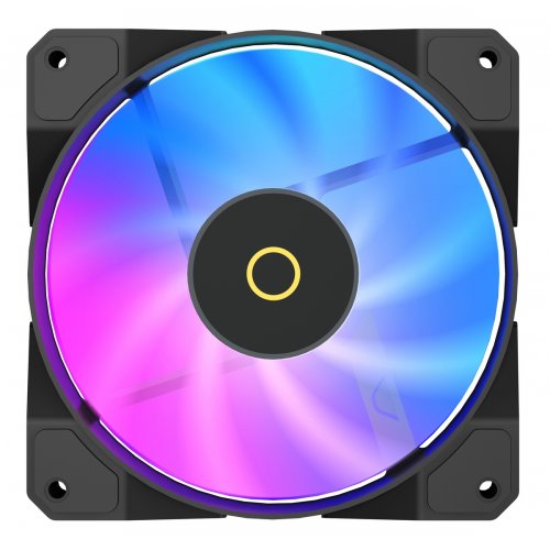 Кулер для корпуса Ocypus Beta F12 ARGB Reverse Blade (BETA-F12-BK1AM01X-GL) Black купить в Украине: Киев, Днепр, Харьков, Одесса  | Проверка совместимости, низкая цена, отзывы, характеристики от TELEMART фото