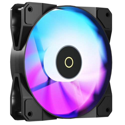 Кулер для корпуса Ocypus Beta F12 ARGB Reverse Blade (BETA-F12-BK1AM01X-GL) Black купить в Украине: Киев, Днепр, Харьков, Одесса  | Проверка совместимости, низкая цена, отзывы, характеристики от TELEMART фото