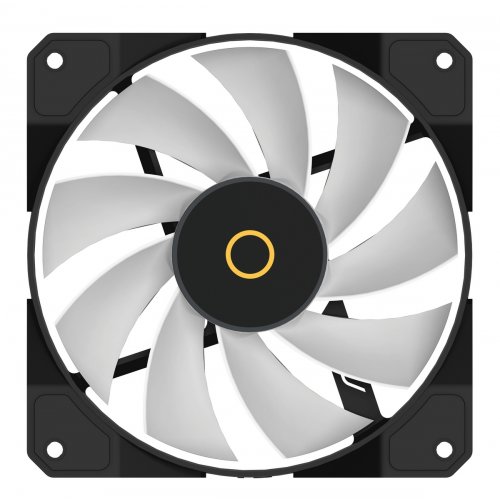 Кулер для корпуса Ocypus Beta F12 ARGB Reverse Blade (BETA-F12-BK1AM01X-GL) Black купить в Украине: Киев, Днепр, Харьков, Одесса  | Проверка совместимости, низкая цена, отзывы, характеристики от TELEMART фото