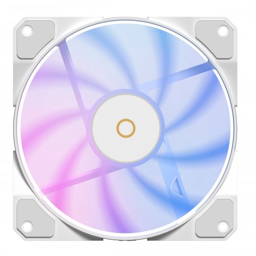 Кулер для корпуса Ocypus Beta F12 ARGB (BETA-F12-WH1AM00X-GL) White купить в Украине: Киев, Днепр, Харьков, Одесса  | Проверка совместимости, низкая цена, отзывы, характеристики от TELEMART фото