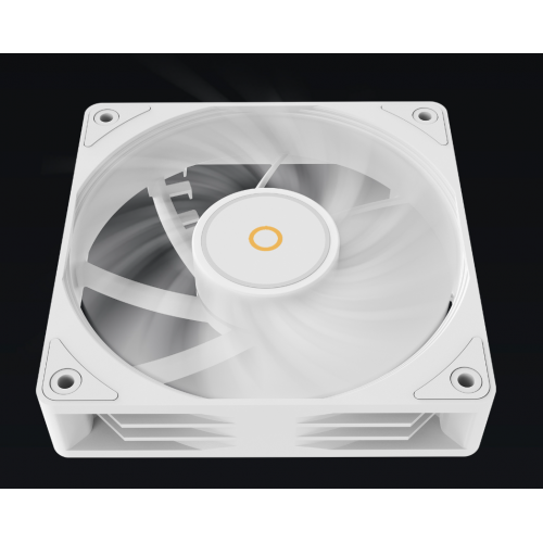 Кулер для корпуса Ocypus Gamma F12 (GAMMA-F12-WH1NN00X-GL) White купить в Украине: Киев, Днепр, Харьков, Одесса  | Проверка совместимости, низкая цена, отзывы, характеристики от TELEMART фото