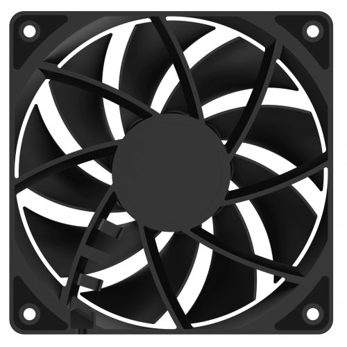 Кулер для корпуса Ocypus Gamma F12 (GAMMA-F12-BK1NN00X-GL) Black купить в Украине: Киев, Днепр, Харьков, Одесса  | Проверка совместимости, низкая цена, отзывы, характеристики от TELEMART фото