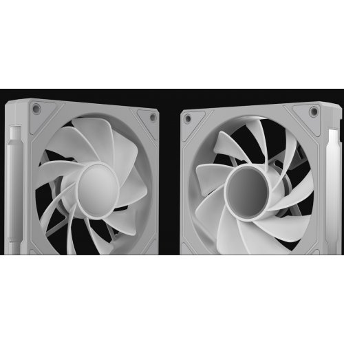 Кулер для корпуса Ocypus Gamma F12 ARGB (GAMMA-F12-WH1AM00X-GL) White купить в Украине: Киев, Днепр, Харьков, Одесса  | Проверка совместимости, низкая цена, отзывы, характеристики от TELEMART фото