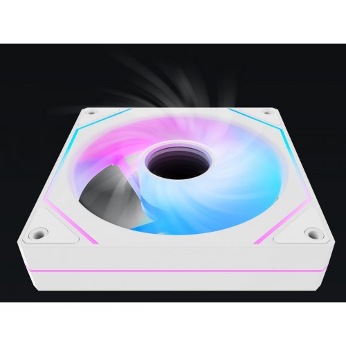 Кулер для корпуса Ocypus Gamma F12 ARGB (GAMMA-F12-WH1AM00X-GL) White купить в Украине: Киев, Днепр, Харьков, Одесса  | Проверка совместимости, низкая цена, отзывы, характеристики от TELEMART фото