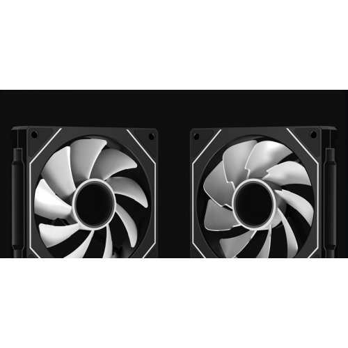 Кулер для корпуса Ocypus Gamma F12 ARGB (GAMMA-F12-BK1AM00X-GL) Black купить в Украине: Киев, Днепр, Харьков, Одесса  | Проверка совместимости, низкая цена, отзывы, характеристики от TELEMART фото