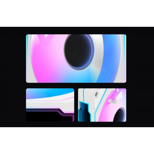 Кулер для корпуса Ocypus Gamma F12 ARGB Reverse Blade (GAMMA-F12-WH1AM01X-GL) White купить в Украине: Киев, Днепр, Харьков, Одесса  | Проверка совместимости, низкая цена, отзывы, характеристики от TELEMART фото