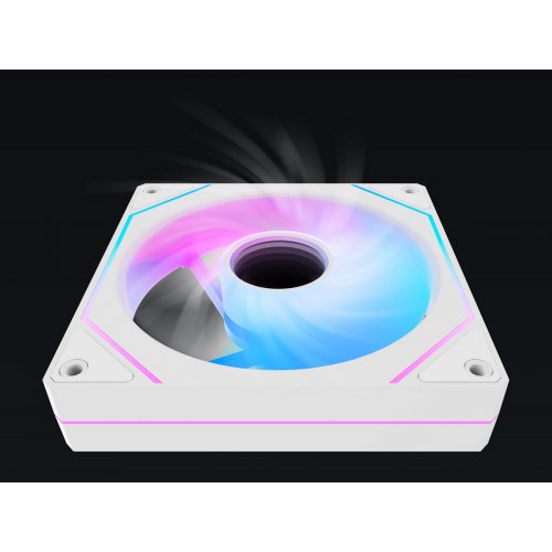 Кулер для корпуса Ocypus Gamma F12 ARGB Reverse Blade (GAMMA-F12-WH1AM01X-GL) White купить в Украине: Киев, Днепр, Харьков, Одесса  | Проверка совместимости, низкая цена, отзывы, характеристики от TELEMART фото