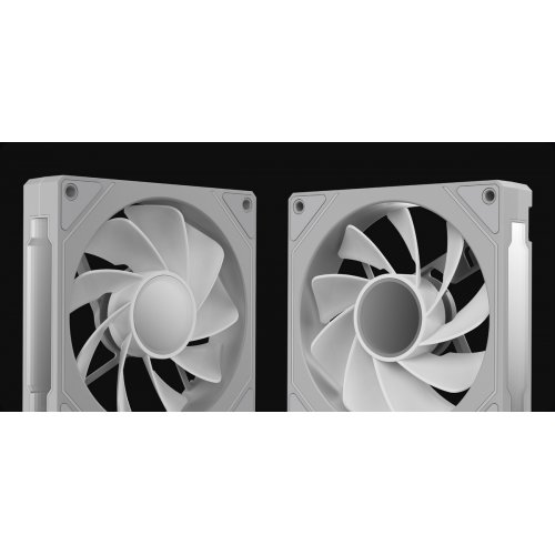 Кулер для корпуса Ocypus Gamma F12 ARGB Reverse Blade (GAMMA-F12-WH1AM01X-GL) White купить в Украине: Киев, Днепр, Харьков, Одесса  | Проверка совместимости, низкая цена, отзывы, характеристики от TELEMART фото