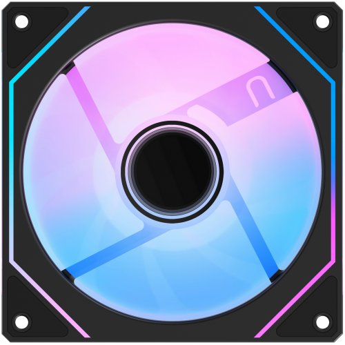 Кулер для корпуса Ocypus Gamma F12 ARGB Reverse Blade (GAMMA-F12-BK1AM01X-GL) Black купить в Украине: Киев, Днепр, Харьков, Одесса  | Проверка совместимости, низкая цена, отзывы, характеристики от TELEMART фото