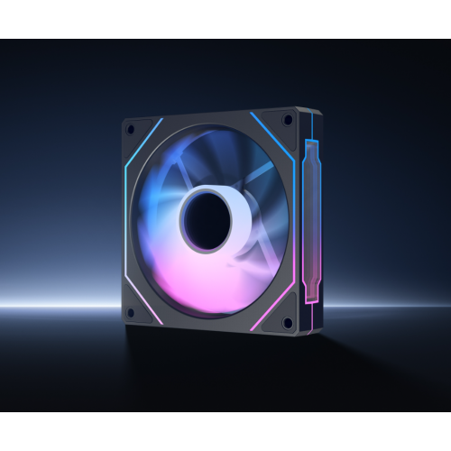 Кулер для корпуса Ocypus Gamma F12 ARGB Reverse Blade (GAMMA-F12-BK1AM01X-GL) Black купить в Украине: Киев, Днепр, Харьков, Одесса  | Проверка совместимости, низкая цена, отзывы, характеристики от TELEMART фото