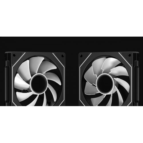 Кулер для корпуса Ocypus Gamma F12 ARGB Reverse Blade (GAMMA-F12-BK1AM01X-GL) Black купить в Украине: Киев, Днепр, Харьков, Одесса  | Проверка совместимости, низкая цена, отзывы, характеристики от TELEMART фото