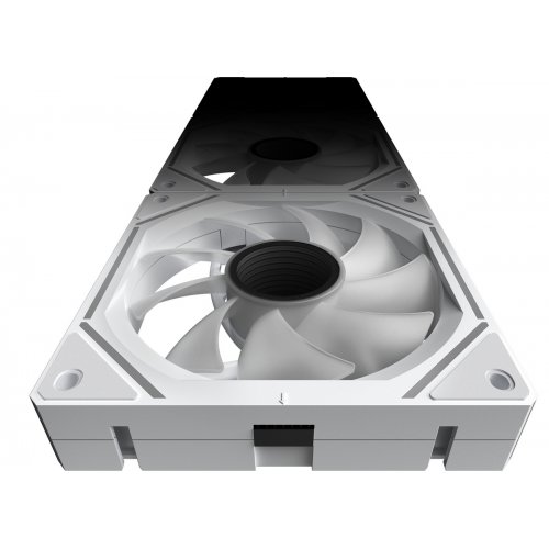 Набор кулеров для корпуса Ocypus Gamma F12 UNI ARGB 3 in 1 (GAMMA-F12-WH3AM00U-GL) White купить в Украине: Киев, Днепр, Харьков, Одесса  | Проверка совместимости, низкая цена, отзывы, характеристики от TELEMART фото