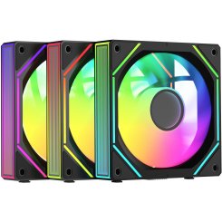 Набор кулеров для корпуса Ocypus Gamma F12 UNI ARGB 3 in 1 (GAMMA-F12-BK3AM00U-GL) Black