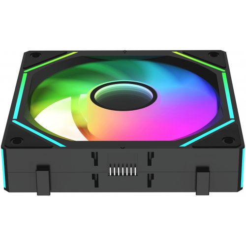 Набор кулеров для корпуса Ocypus Gamma F12 UNI ARGB 3 in 1 (GAMMA-F12-BK3AM00U-GL) Black купить в Украине: Киев, Днепр, Харьков, Одесса  | Проверка совместимости, низкая цена, отзывы, характеристики от TELEMART фото