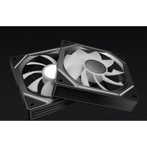 Набор кулеров для корпуса Ocypus Gamma F12 UNI ARGB 3 in 1 (GAMMA-F12-BK3AM00U-GL) Black купить в Украине: Киев, Днепр, Харьков, Одесса  | Проверка совместимости, низкая цена, отзывы, характеристики от TELEMART фото