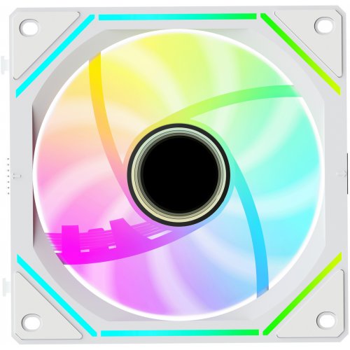 Набор кулеров для корпуса Ocypus Gamma F12 UNI ARGB Reverse Blade 3 in 1 (GAMMA-F12-WH3AM01U-GL) White купить в Украине: Киев, Днепр, Харьков, Одесса  | Проверка совместимости, низкая цена, отзывы, характеристики от TELEMART фото