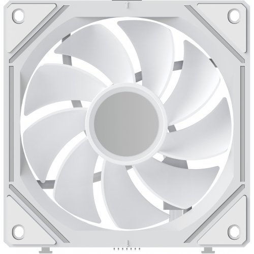 Набор кулеров для корпуса Ocypus Gamma F12 UNI ARGB Reverse Blade 3 in 1 (GAMMA-F12-WH3AM01U-GL) White купить в Украине: Киев, Днепр, Харьков, Одесса  | Проверка совместимости, низкая цена, отзывы, характеристики от TELEMART фото