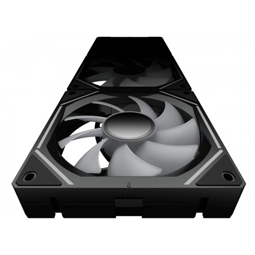 Набор кулеров для корпуса Ocypus Gamma F12 UNI ARGB Reverse Blade 3 in 1 (GAMMA-F12-BK3AM01U-GL) Black купить в Украине: Киев, Днепр, Харьков, Одесса  | Проверка совместимости, низкая цена, отзывы, характеристики от TELEMART фото