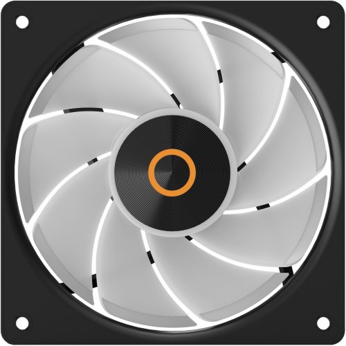 Набор кулеров для корпуса Ocypus Gamma F12 Elite ARGB Reverse Blade 3 in 1 (GAMMA-F12-BK3AM01E-GL) Black купить в Украине: Киев, Днепр, Харьков, Одесса  | Проверка совместимости, низкая цена, отзывы, характеристики от TELEMART фото